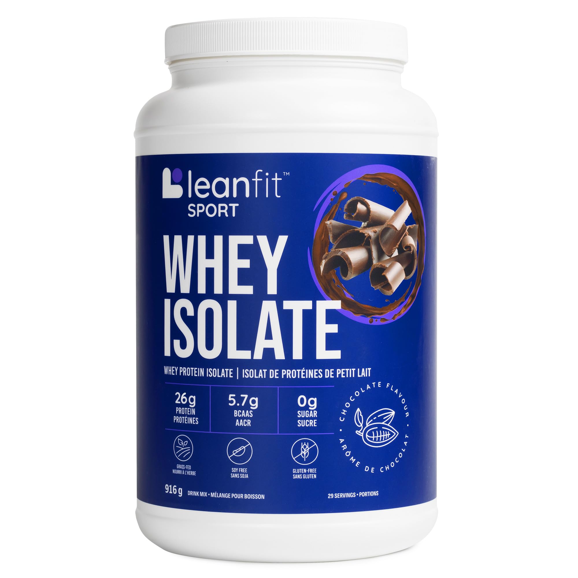 LEANFIT Whey Isolate (Chocolate - 916 gr)