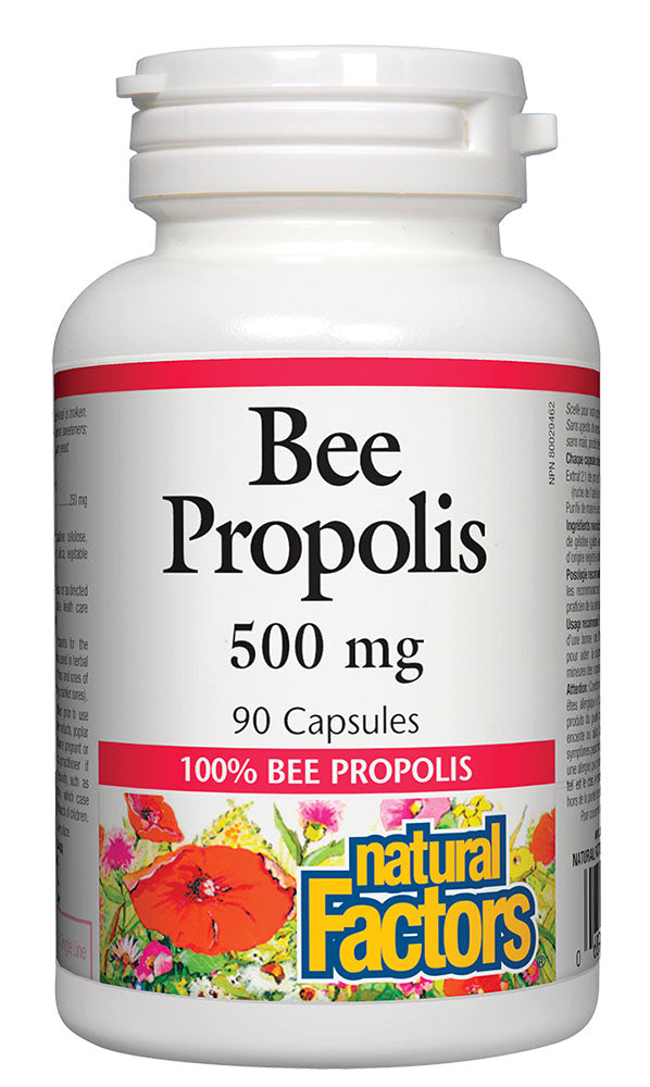 Natural Factors Bee Propolis 90 Capsules