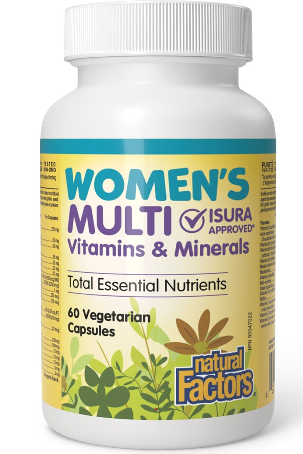 Natural Factors Big Friends Women’s Multi Vitamins & Minerals 60 vcaps