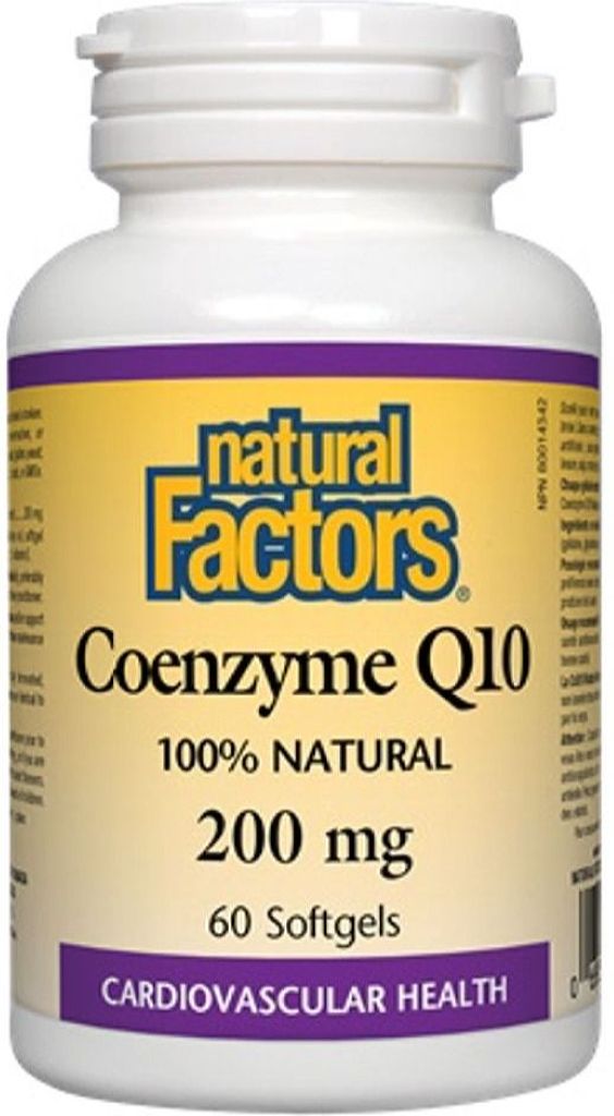 Natural Factors CO Q10 200mg