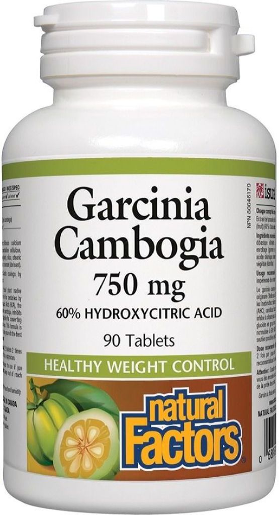Natural Factors Garcina Cambogia 750 mg, 90 Tablets