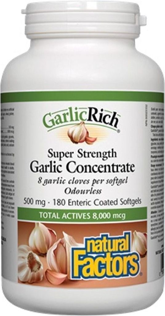 Natural Factors GarlicRich 500 mg