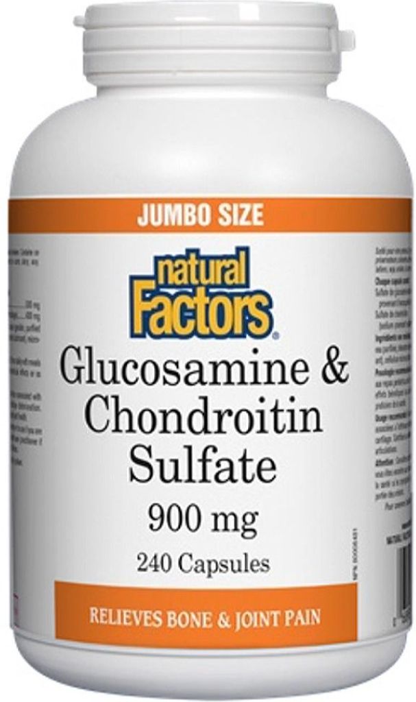 Natural Factors Glucosamine & Chondroitin 900 mg