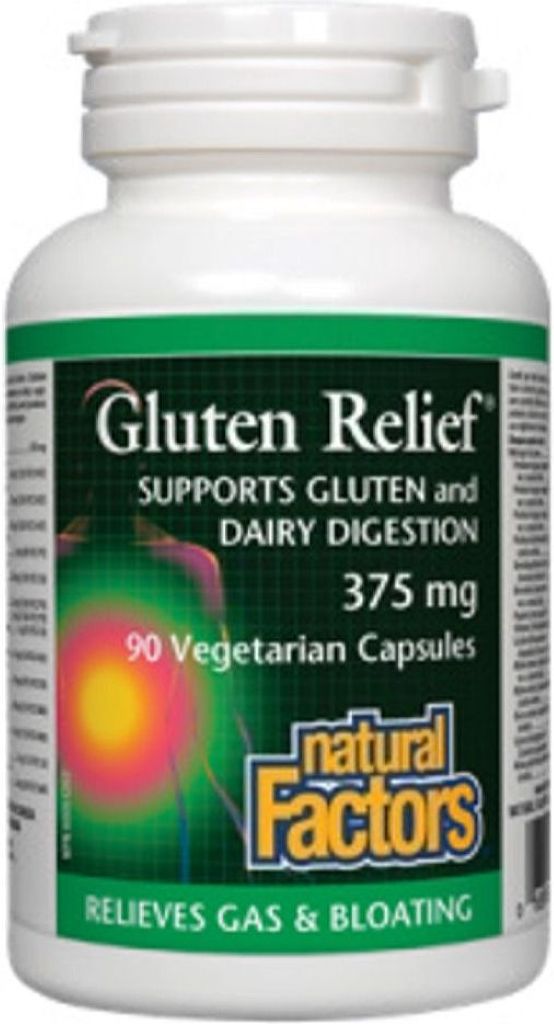 Natural Factors Gluten Relief 90 Capsules