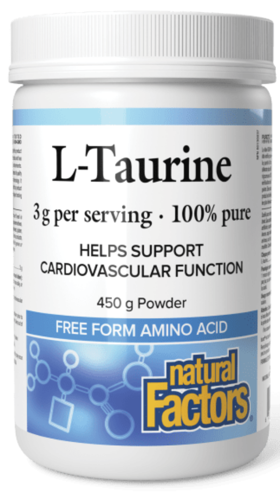 Natural Factors L-Taurine Powder 450 g