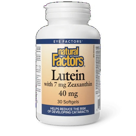 Natural Factors Lutein 40 mg with Zeaxanthin