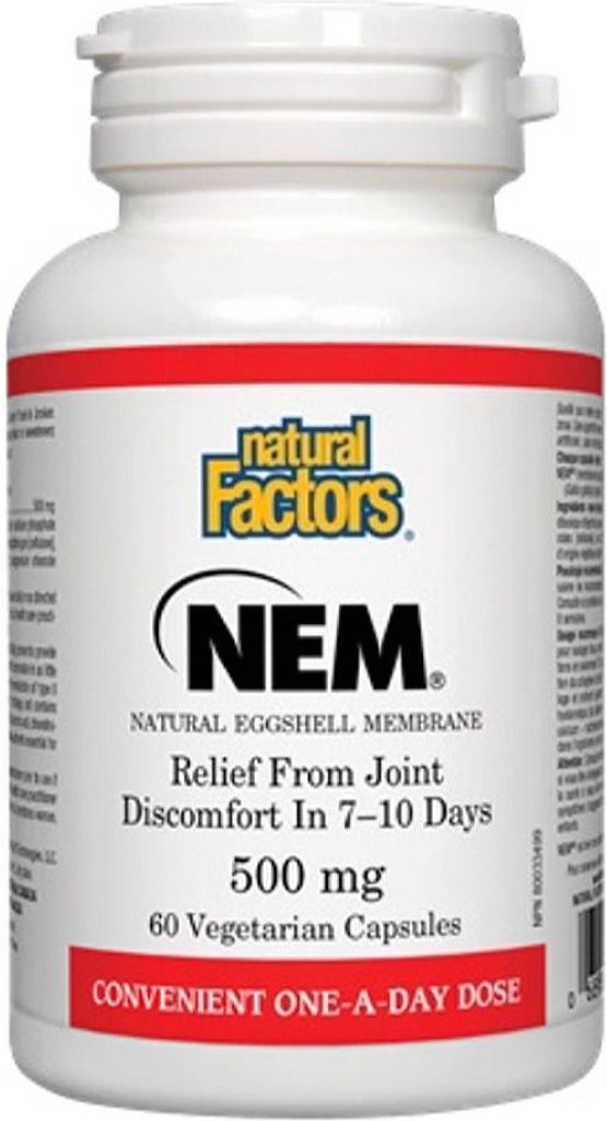 Natural Factors Nem 60 Vegetarian Capsules