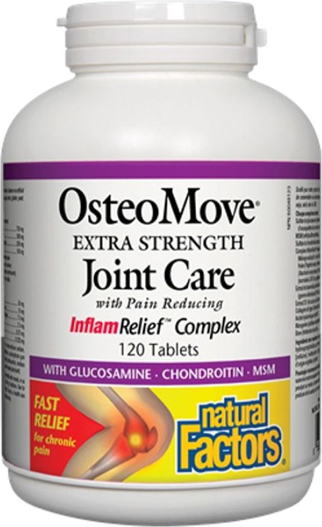 Natural Factors OsteoMove Extra Strength Joint Care 120 Tablets