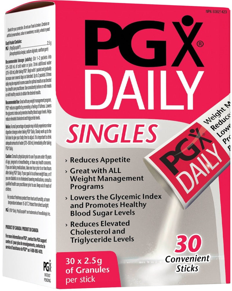 Natural Factors PGX Daily Singles 30 x 2.5 gr