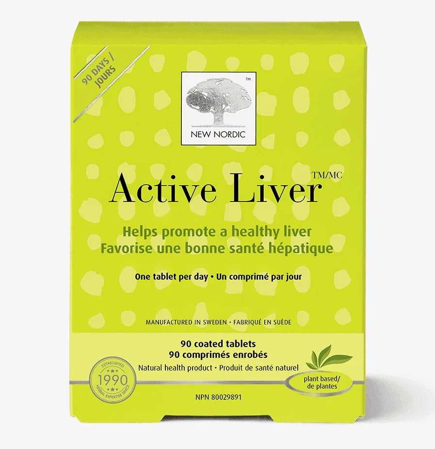 New Nordic Active Liver, 90 Coated Tablets