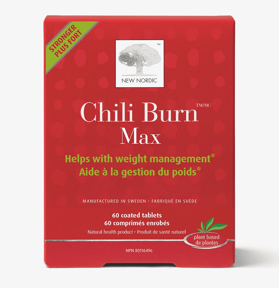 New Nordic Chili Burn Max, 60 Coated Tablets