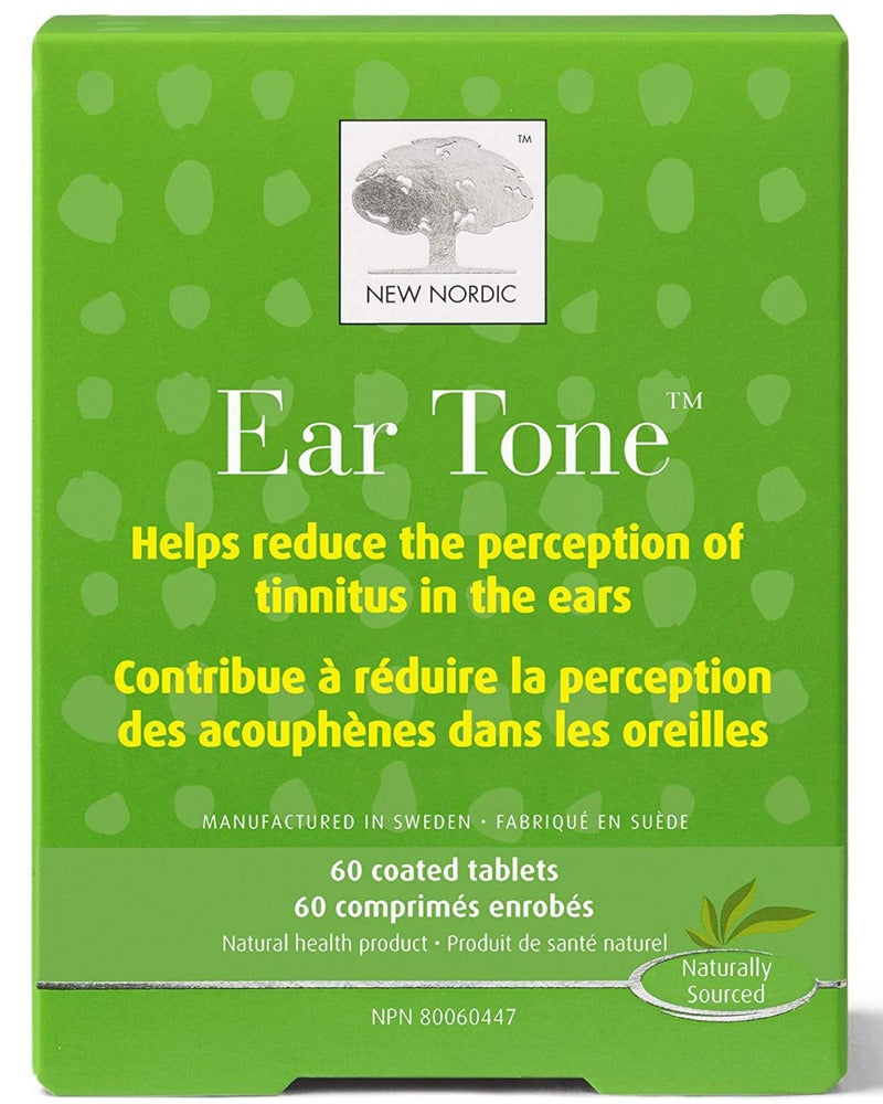 New Nordic Ear Tone, 60 Coated Tablets