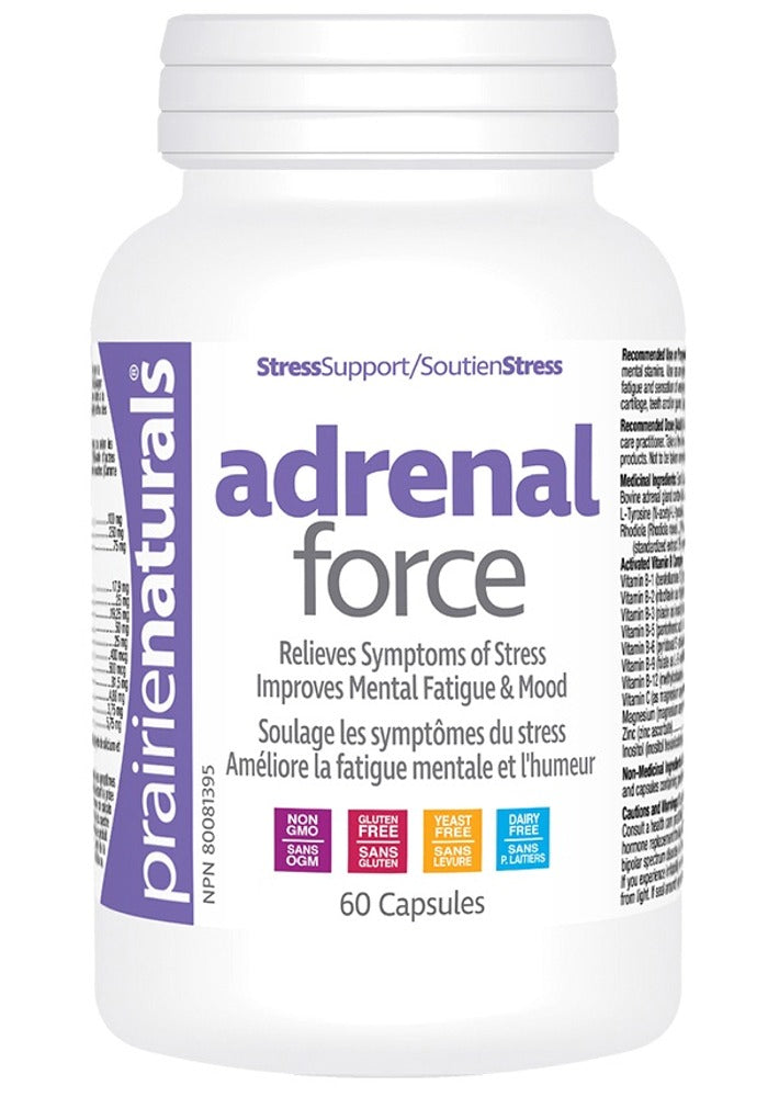 Prairie Naturals Adrenal-Force, 60 Capsules
