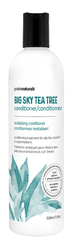 Prairie Naturals Big Sky Tea Tree Conditioner, 350 mL