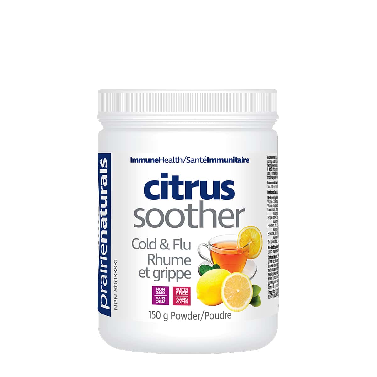 Prairie Naturals Citrus Soother Cold & Flu Powder, 150 g