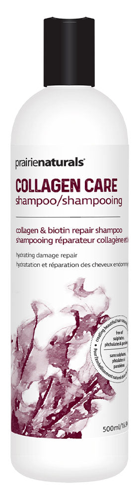 Prairie Naturals Collagen Care Repair Shampoo, 500 mL