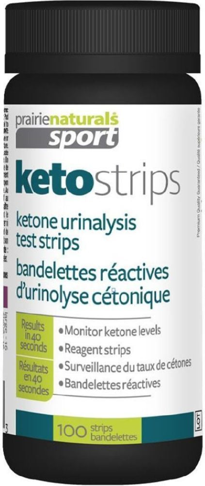 Prairie Naturals KetoStrips Ketone Test Strips, 100 Strips