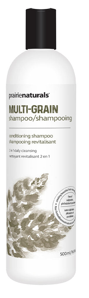 Prairie Naturals Multi-Grain Conditioning Shampoo, 500 mL