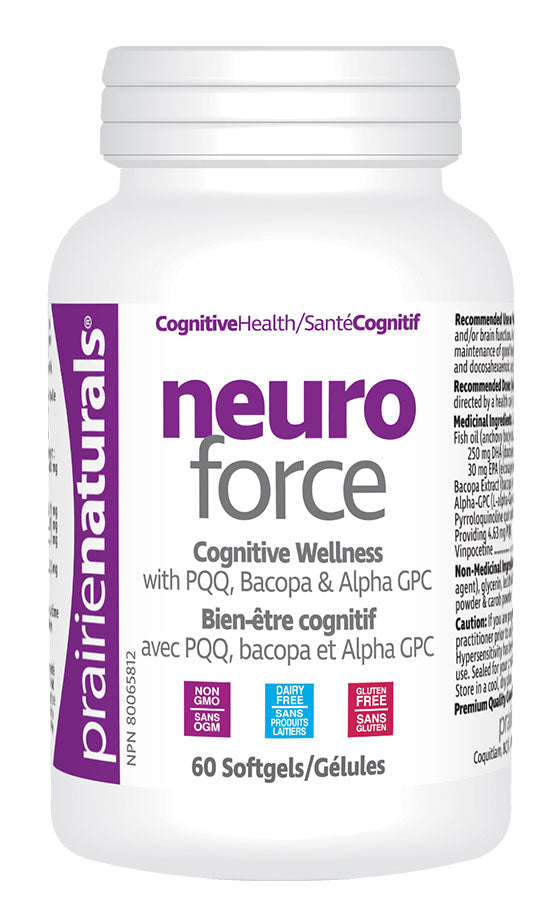 Prairie Naturals Neuro-Force, 60 Softgels