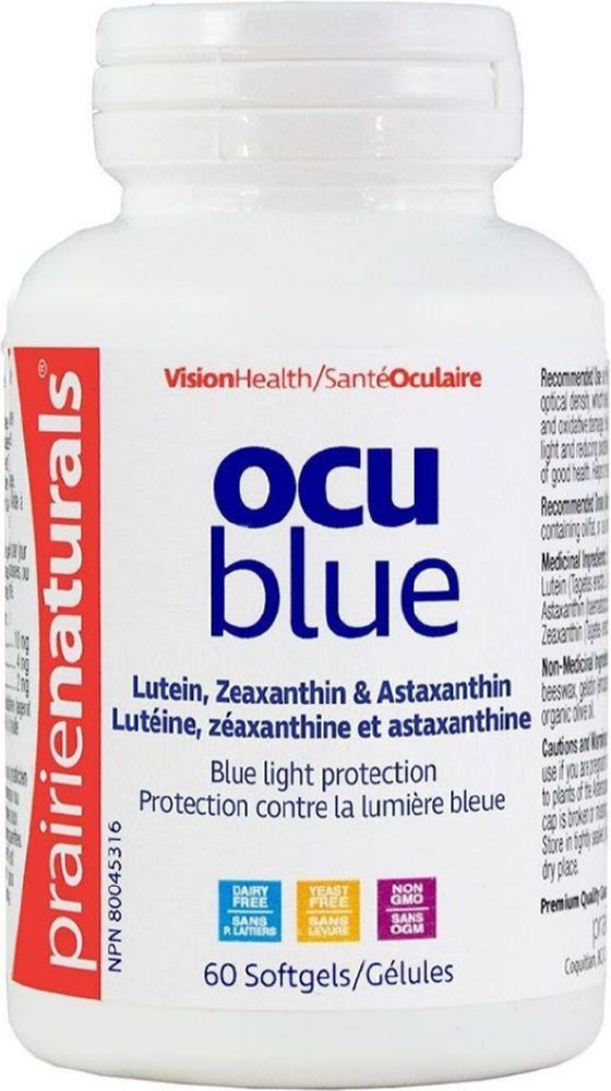 Prairie Naturals Ocu-Blue, 60 Softgels
