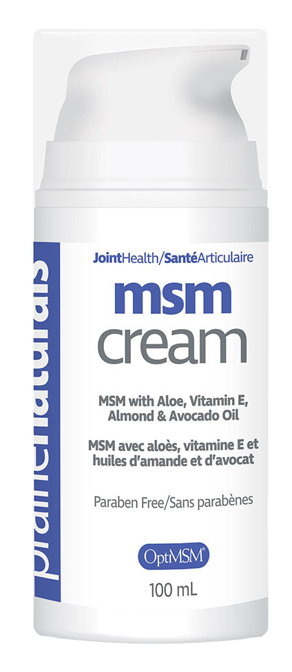 Prairie Naturals OptiMSM Cream, 100 mL