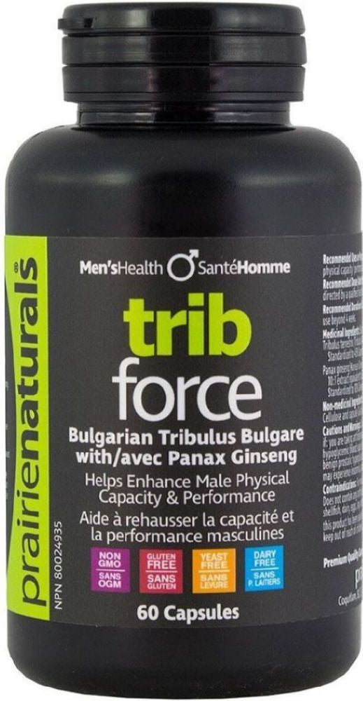 Prairie Naturals Trib-Force, 60 Capsules