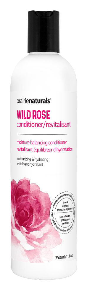 Prairie Naturals Wild Rose Moisture Balancing Conditioner, 350 mL