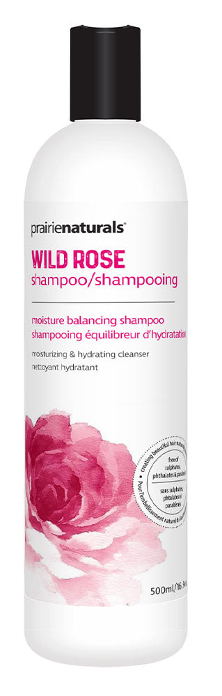 Prairie Naturals Wild Rose Moisture Balancing Shampoo, 500 mL