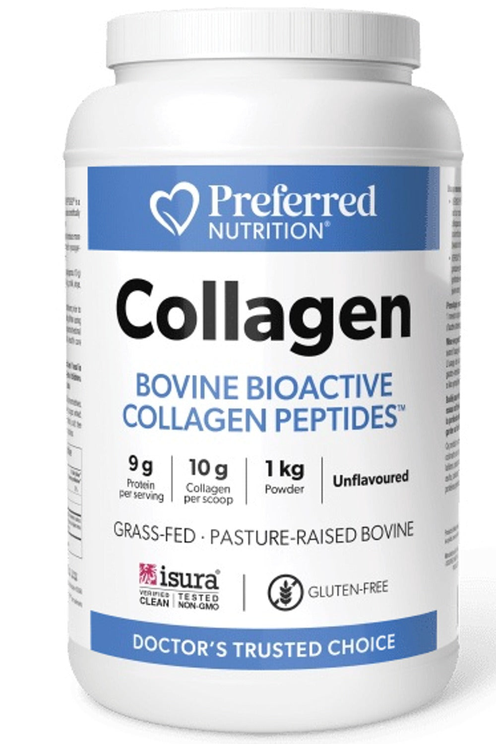 Preferred Nutrition Collagen, Unflavoured, 1 kg