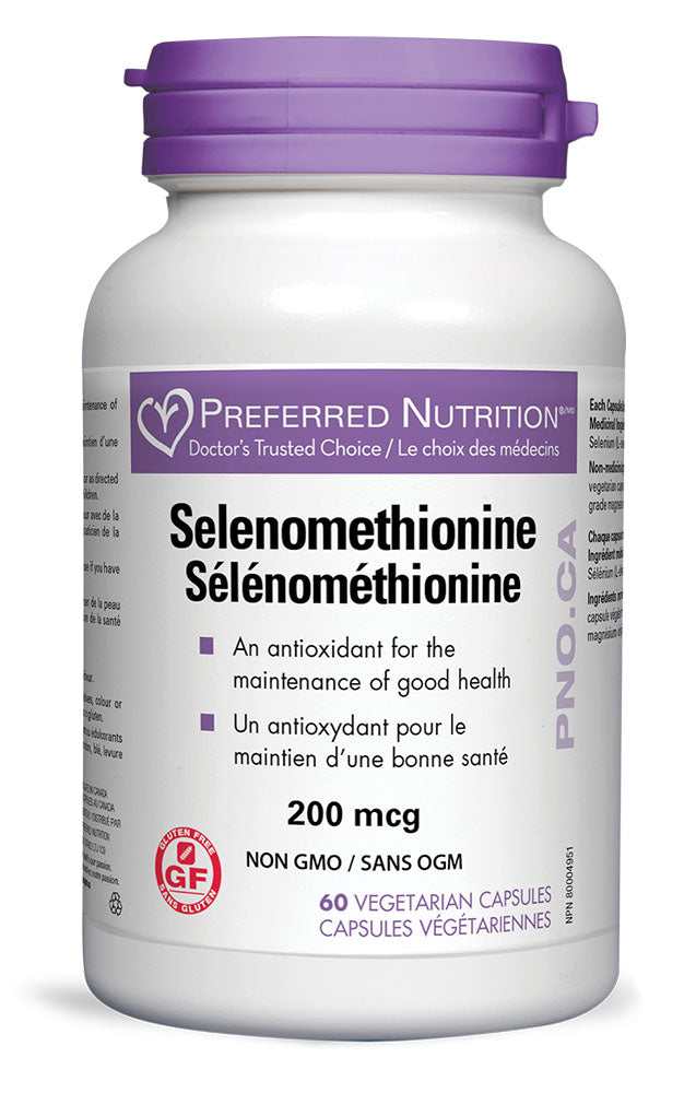 Preferred Nutrition Selenomethionine, 220 mcg, 60 Capsules