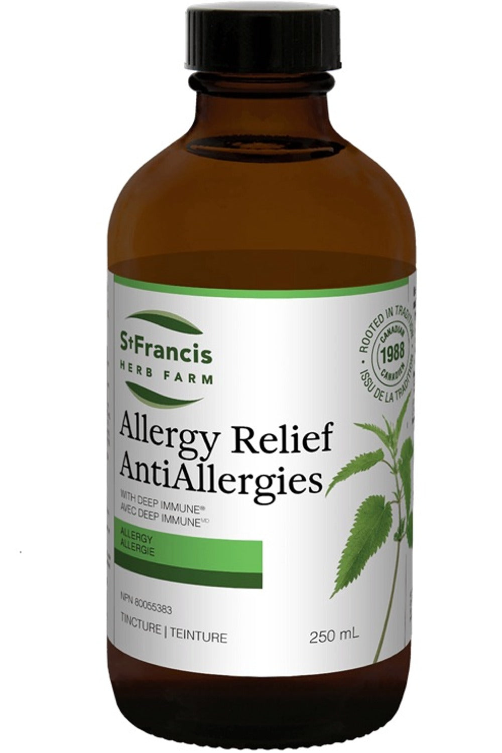 St Francis Herb Farm Allergy Relief with Deep Immune 250 mL