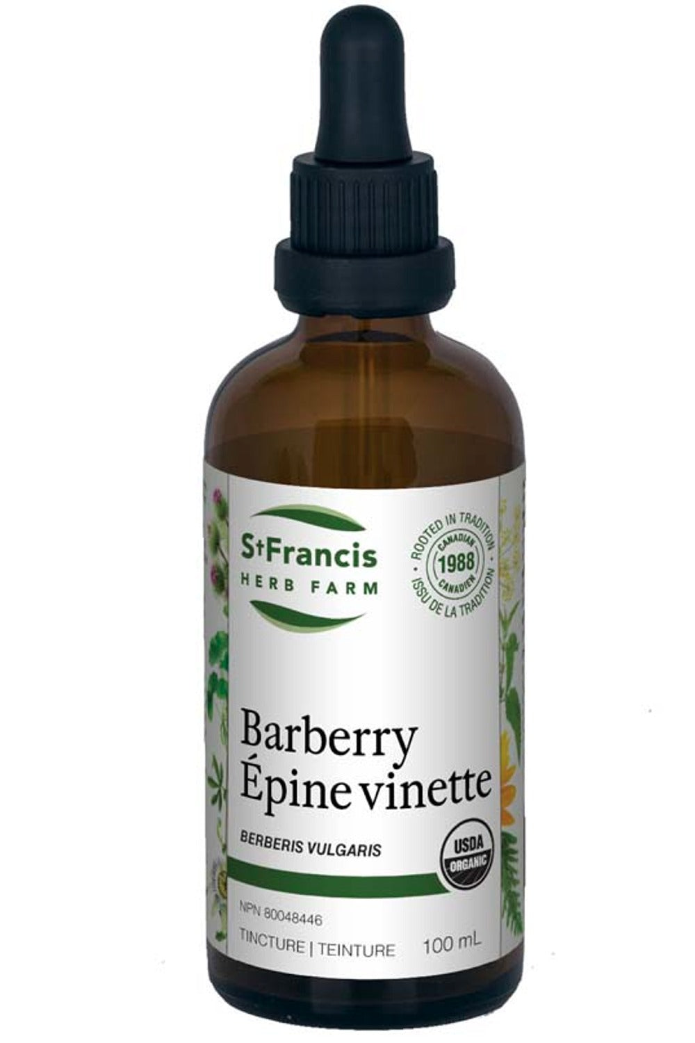 St Francis Herb Farm Barberry Tincture 100 mL