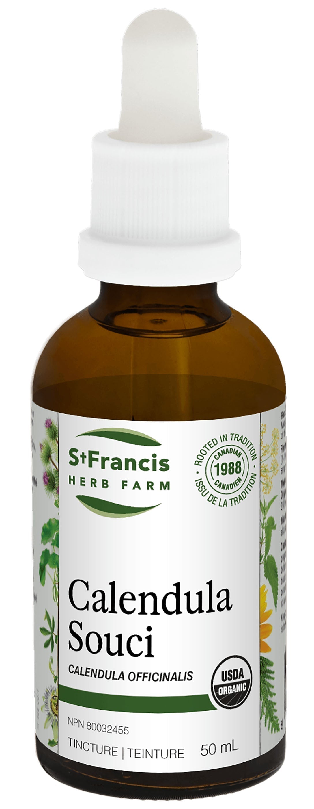 St Francis Herb Farm Calendula Tincture 50 mL