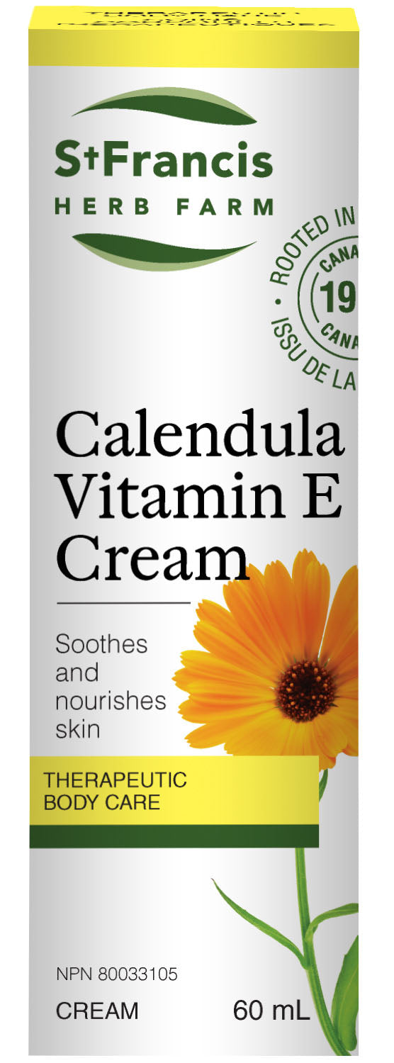 St Francis Herb Farm Calendula Vitamin E Cream 60 mL