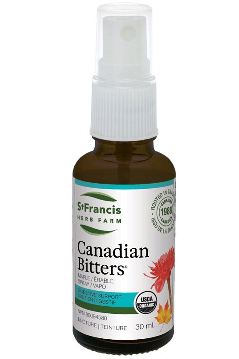 St Francis Herb Farm Canadian Bitters Maple Spray 30 mL