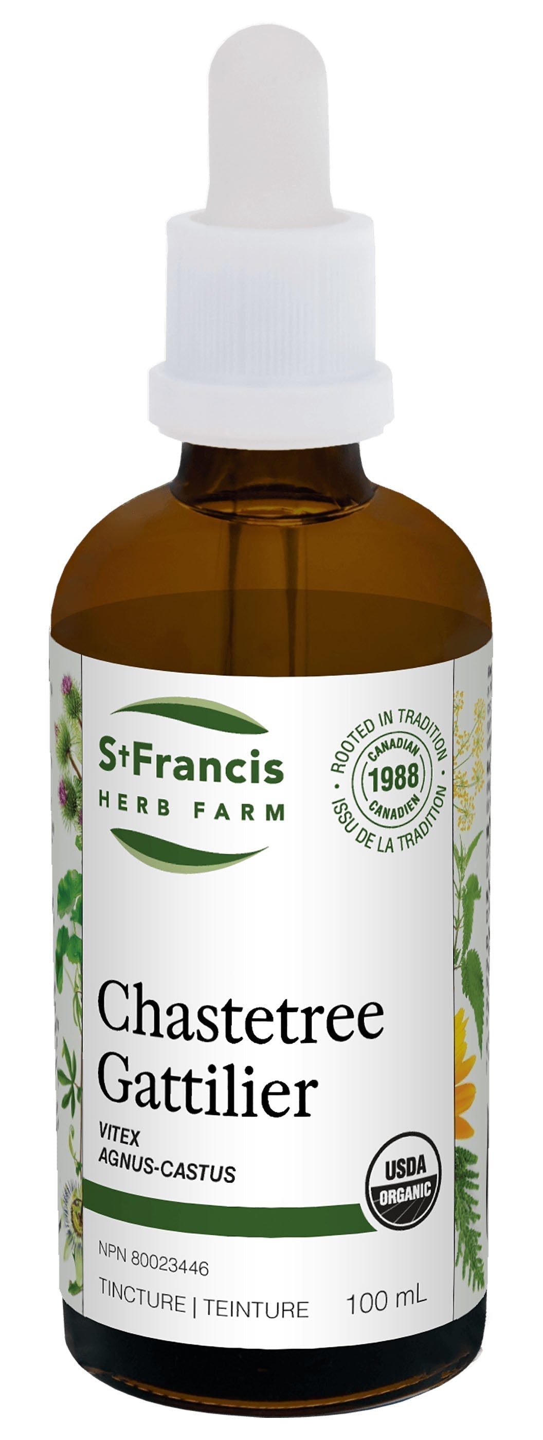 St Francis Herb Farm Chastetree Tincture 100 mL