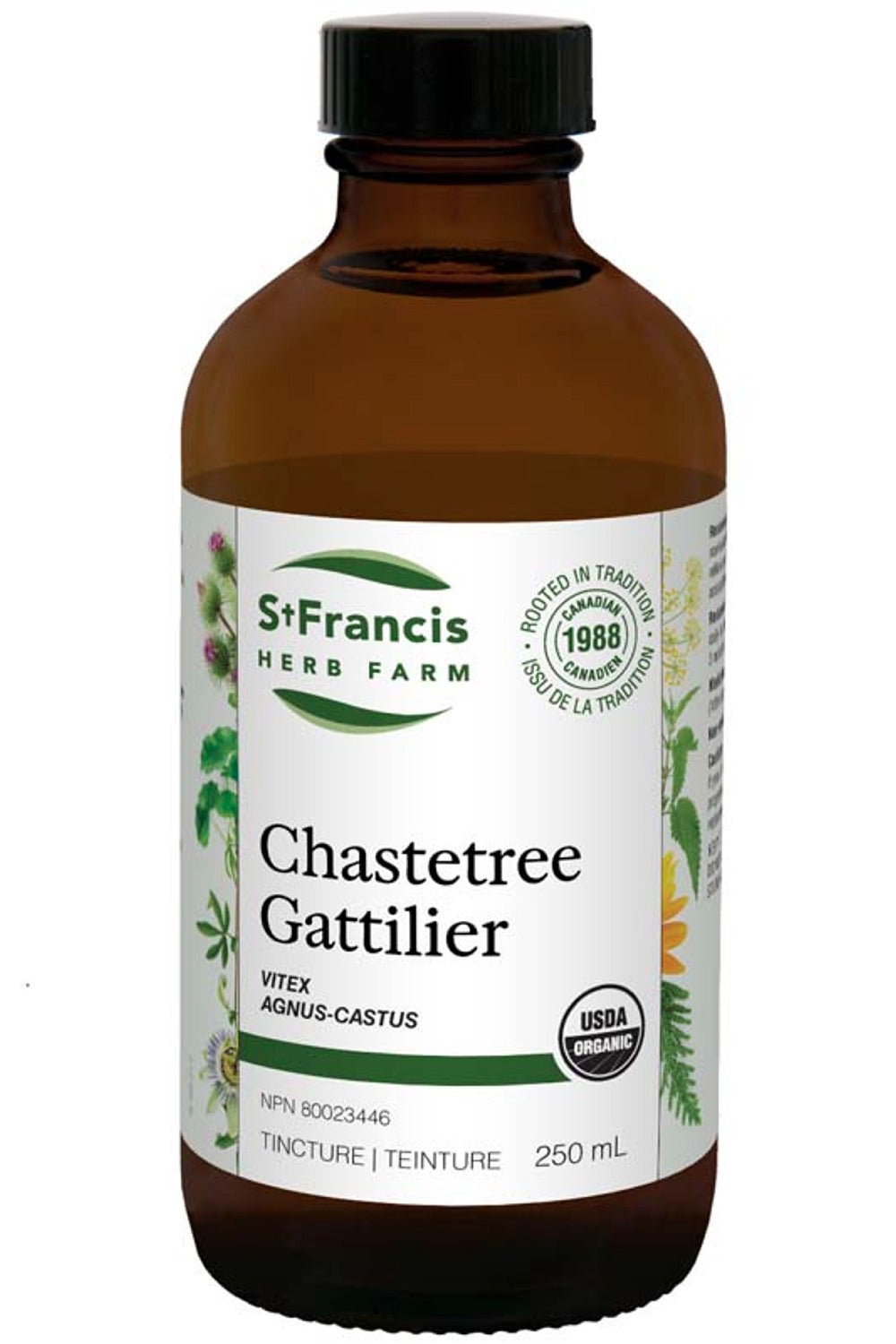 St Francis Herb Farm Chastetree Tincture 250 mL