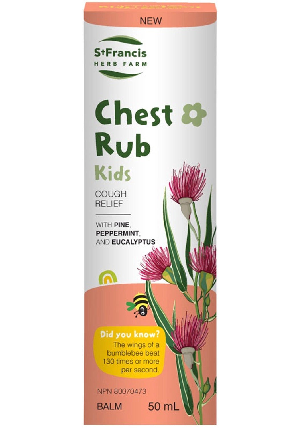 St Francis Herb Farm Chest Rub Kids Balm 50 mL
