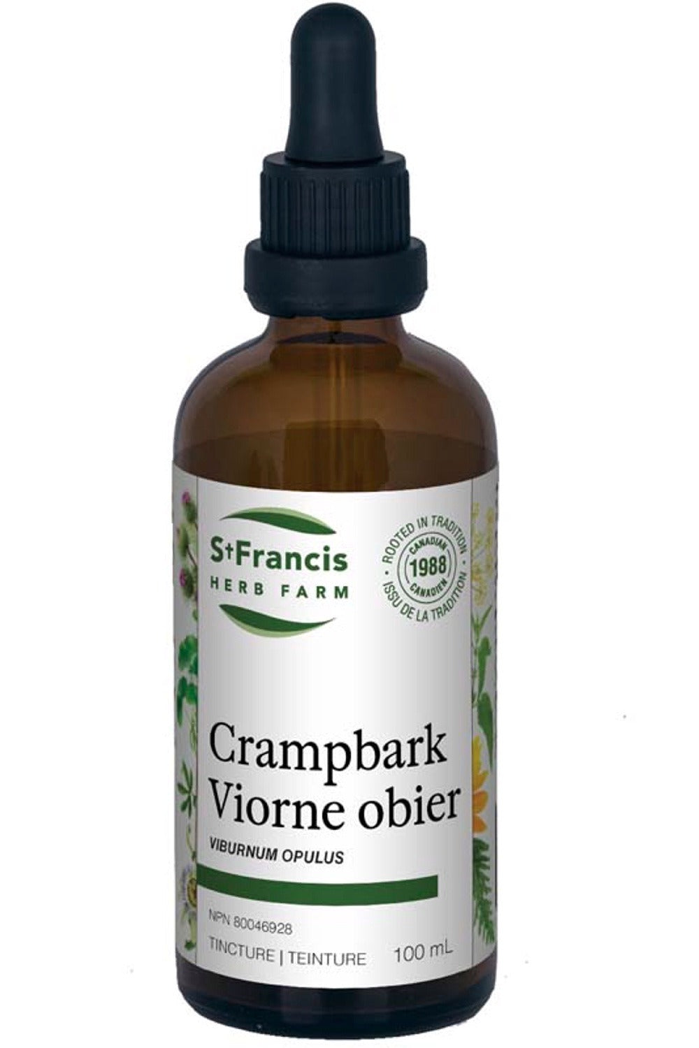 St Francis Herb Farm Crampbark Tincture 100 mL