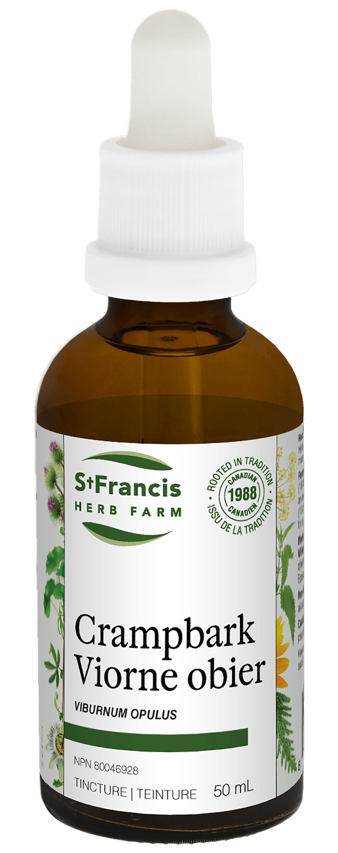 St Francis Herb Farm Crampbark Tincture 50 mL