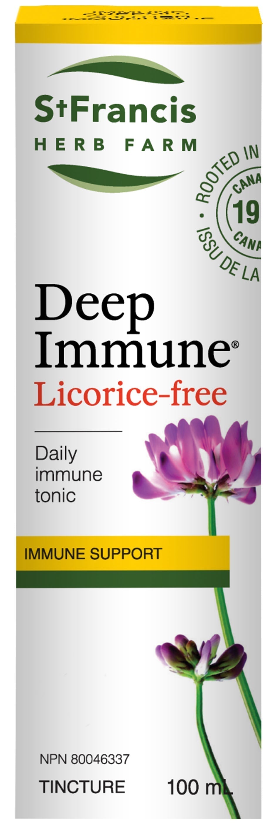 St Francis Herb Farm Deep Immune Licorice Free Tincture mL