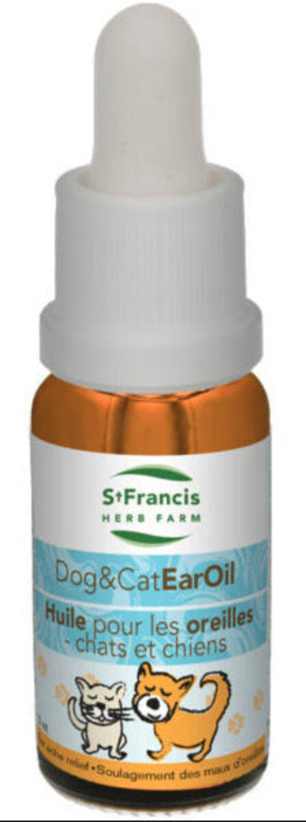 St Francis Herb Farm Dog & Cat Ear Oil 15 mL