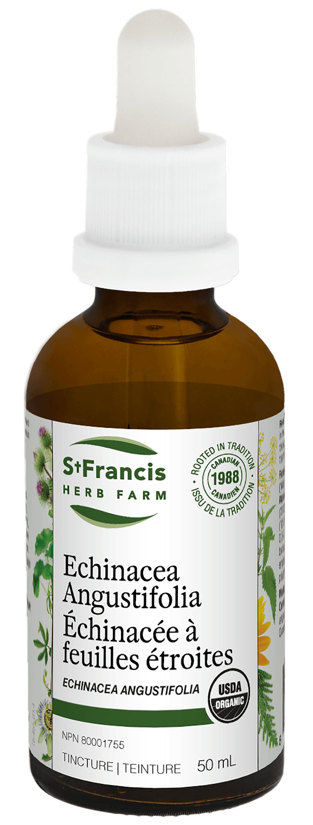 St Francis Herb Farm Echinacea Angustifolia Tincture 50 mL