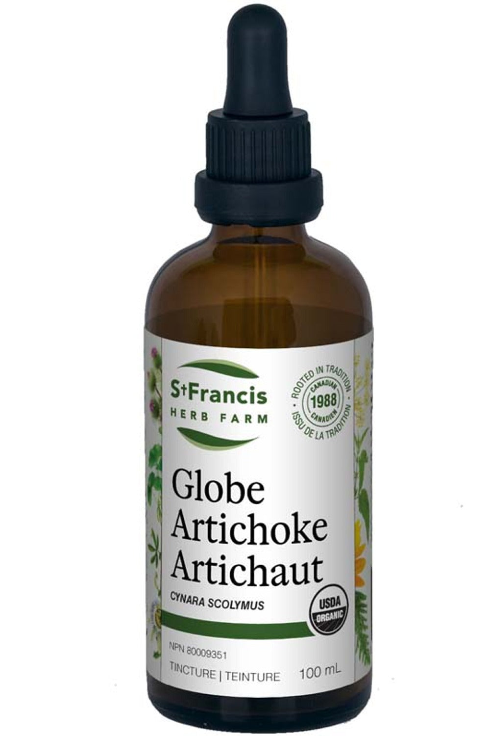 St Francis Herb Farm Globe Artichoke Tincture mL