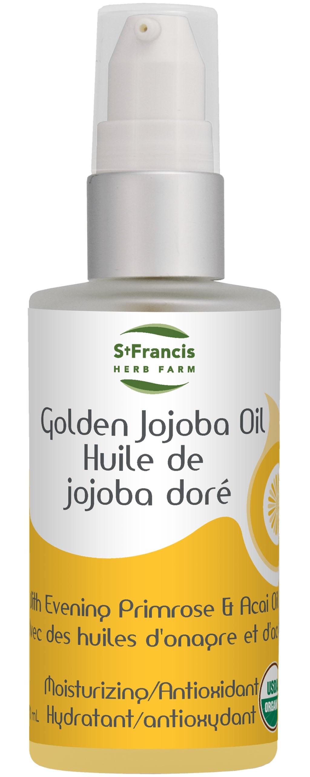 St Francis Herb Farm Golden Jojoba Oil 50 mL