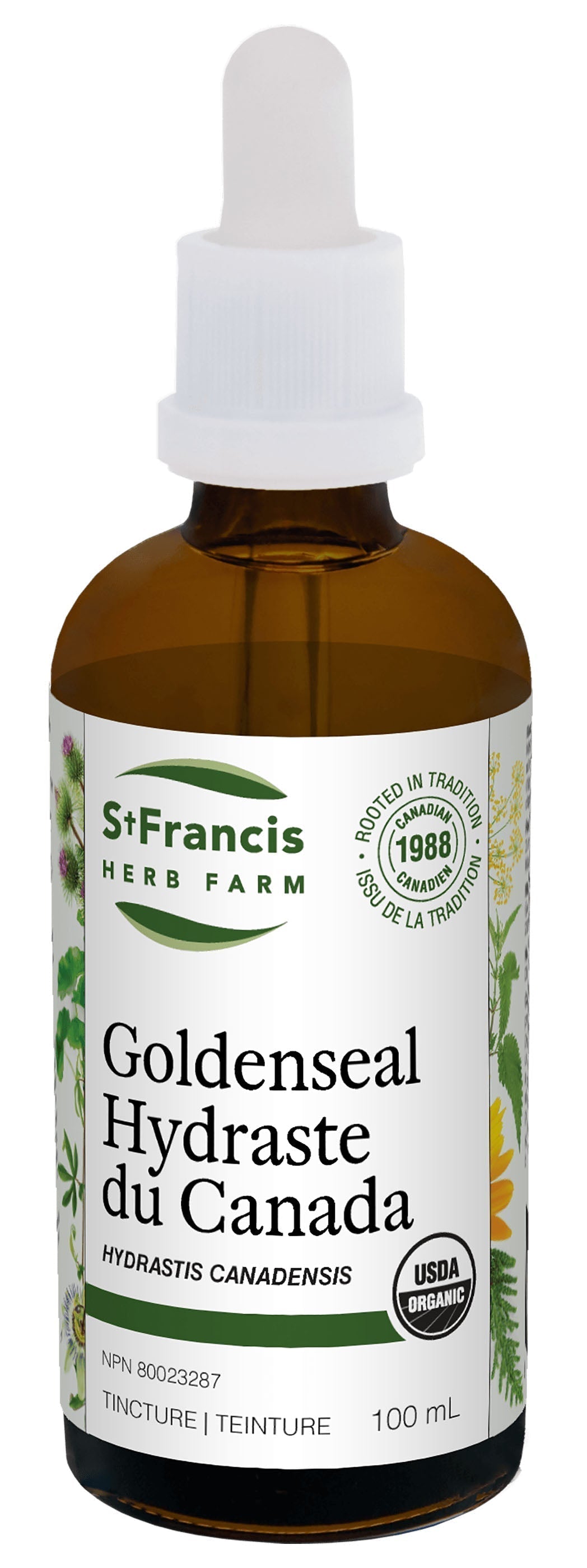 St Francis Herb Farm Goldenseal Tincture 100 mL