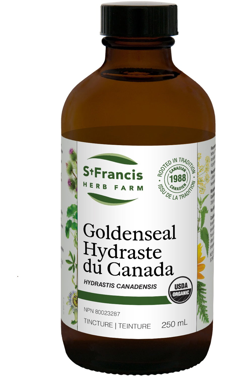 St Francis Herb Farm Goldenseal Tincture 250 mL