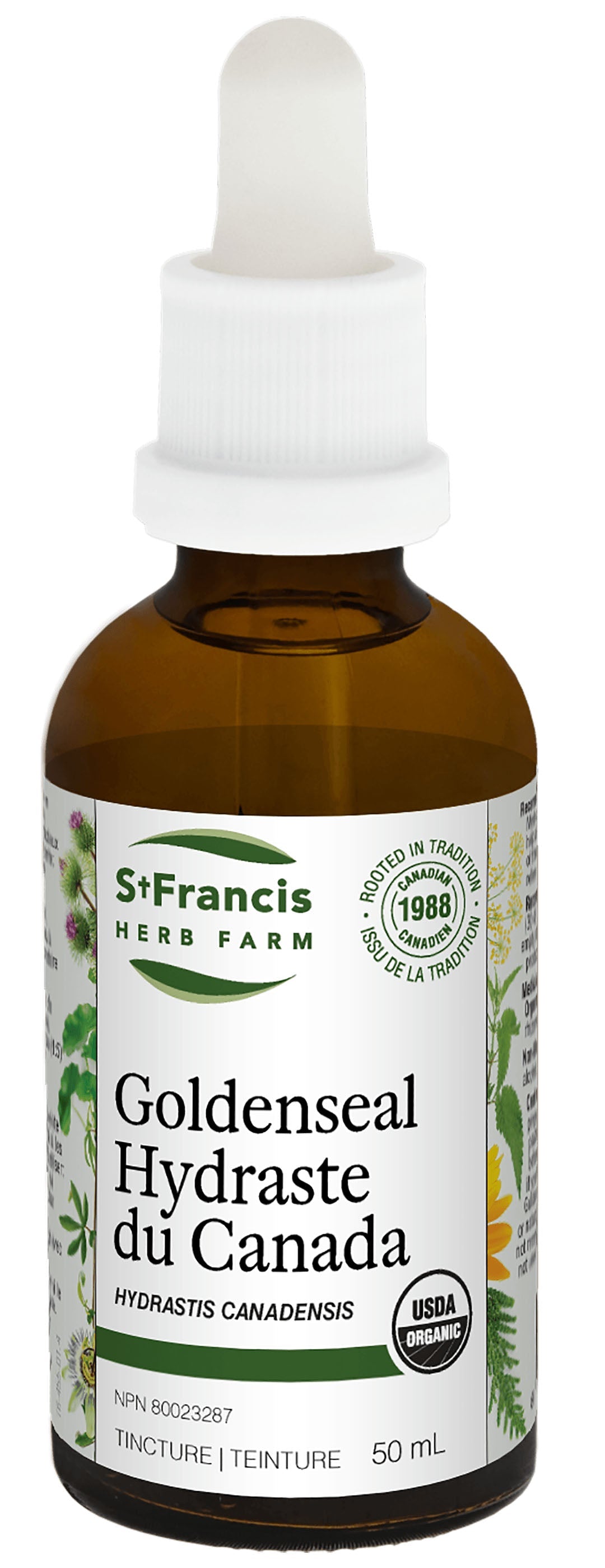 St Francis Herb Farm Goldenseal Tincture 50 mL
