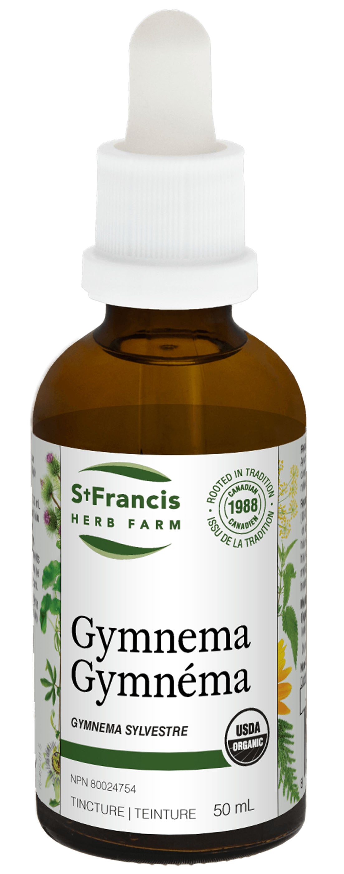 St Francis Herb Farm Gymnema Leaf Tincture 50 mL