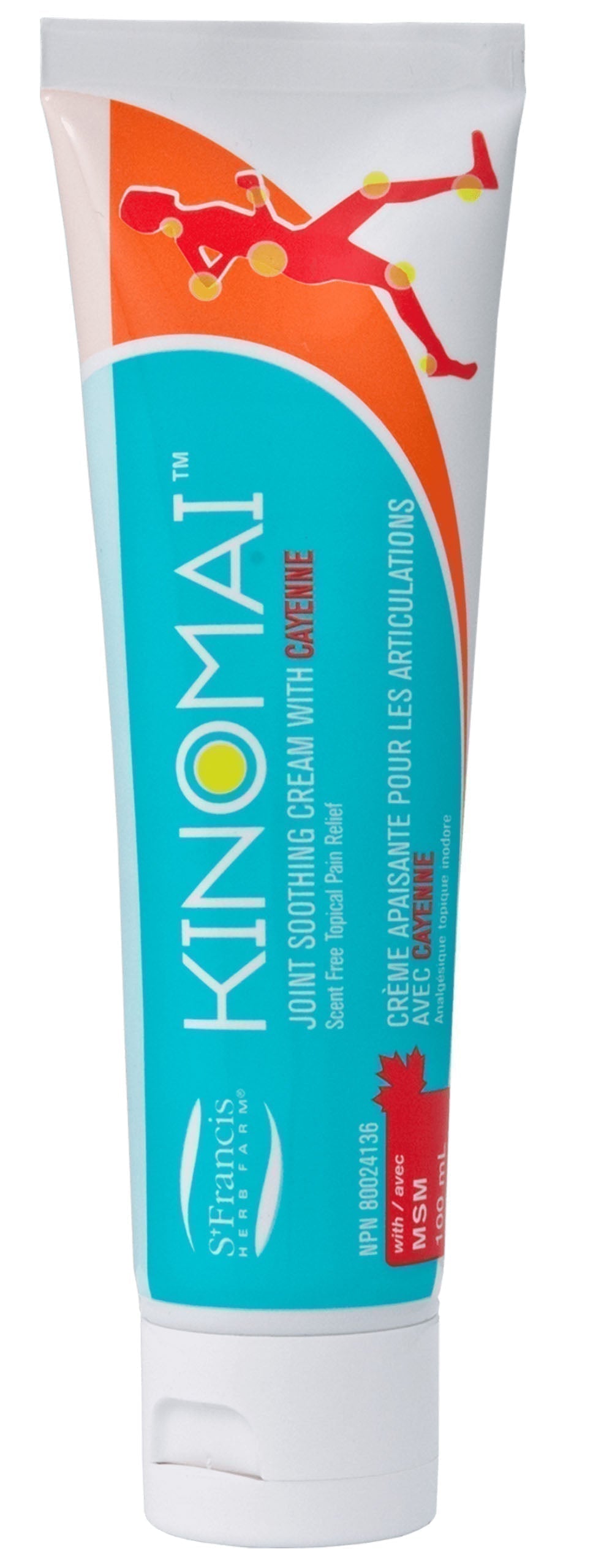 St Francis Herb Farm Kinomai Cream with Cayenne 100 mL